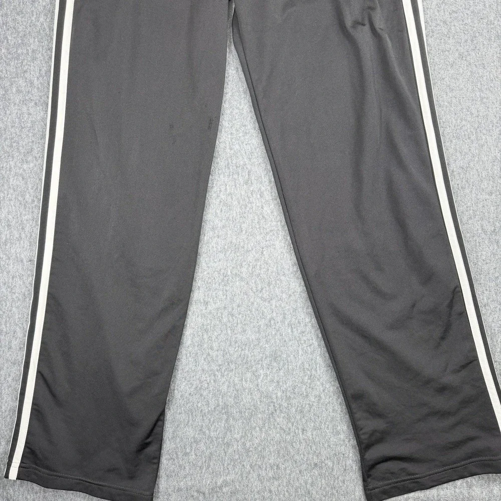 Adidas Pants Mens M Black Primegreen Essentials Open Hem Warm Up‎ Soccer Track